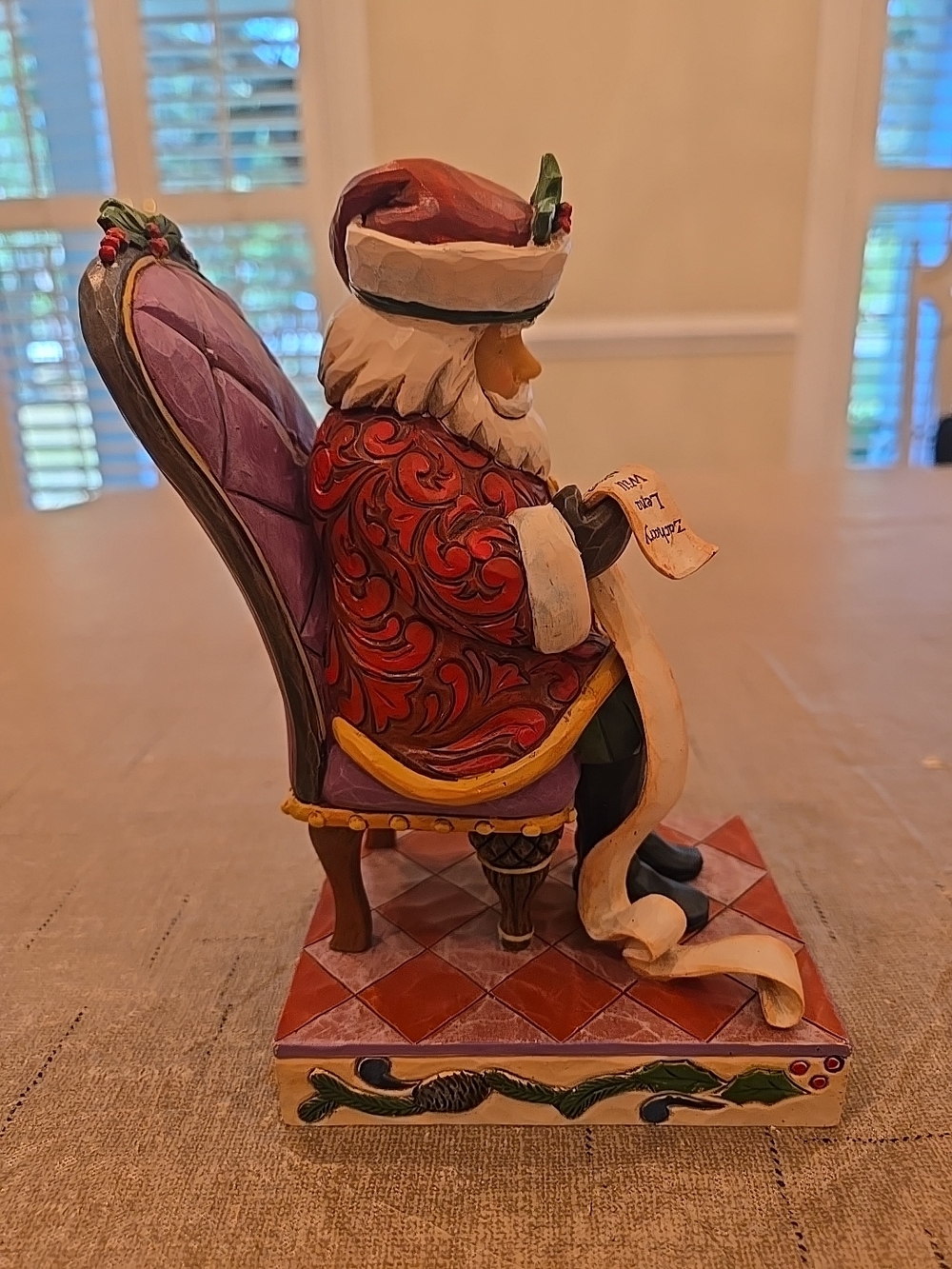 Jim Shore "Christmas Wishes Granted" Santa Figurine ORIGINAL BOX - Picture 5 of 8